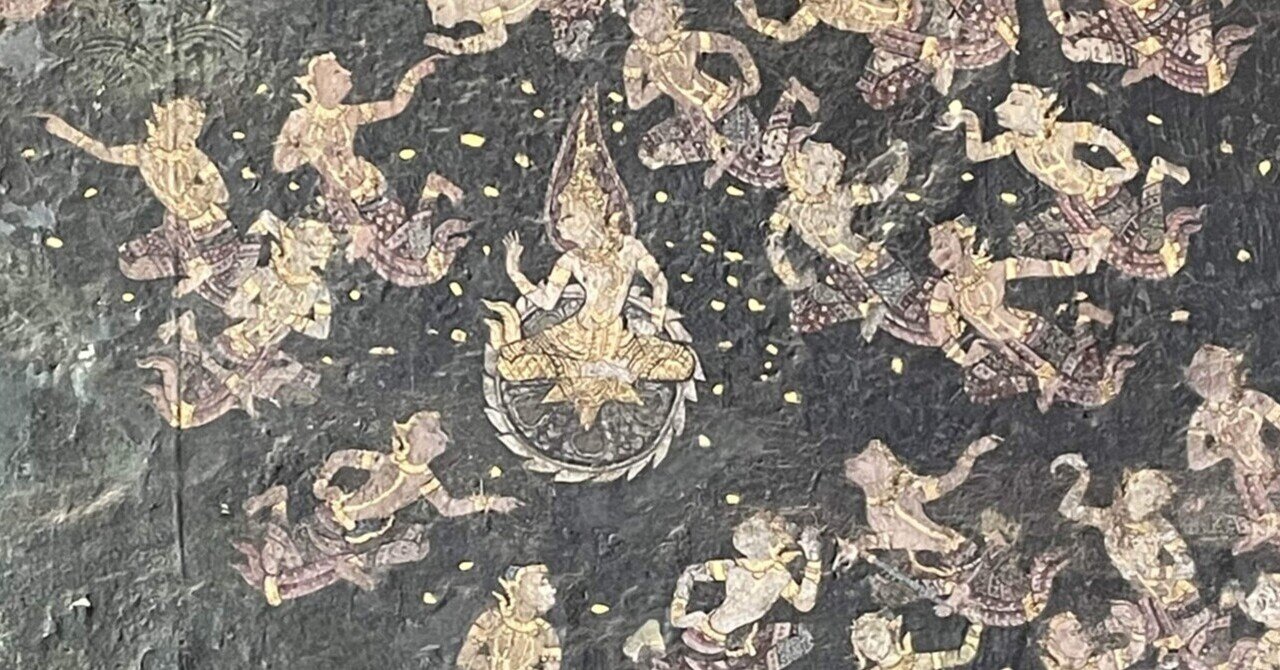 ワットスタット・前編】中華風装飾と圧巻の壁画を心ゆくまで堪能する