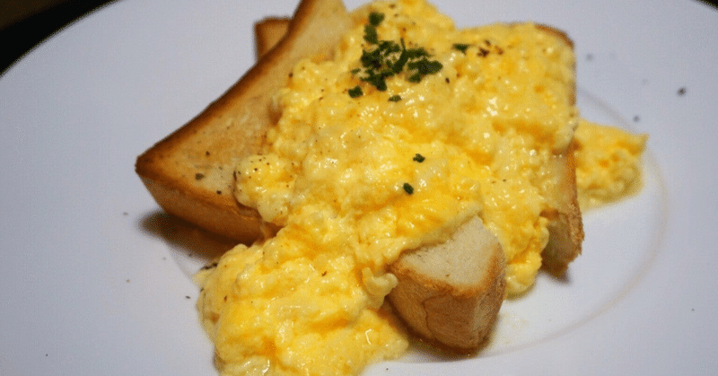 生徒先生の授業〜scrambled eggsの作り方〜