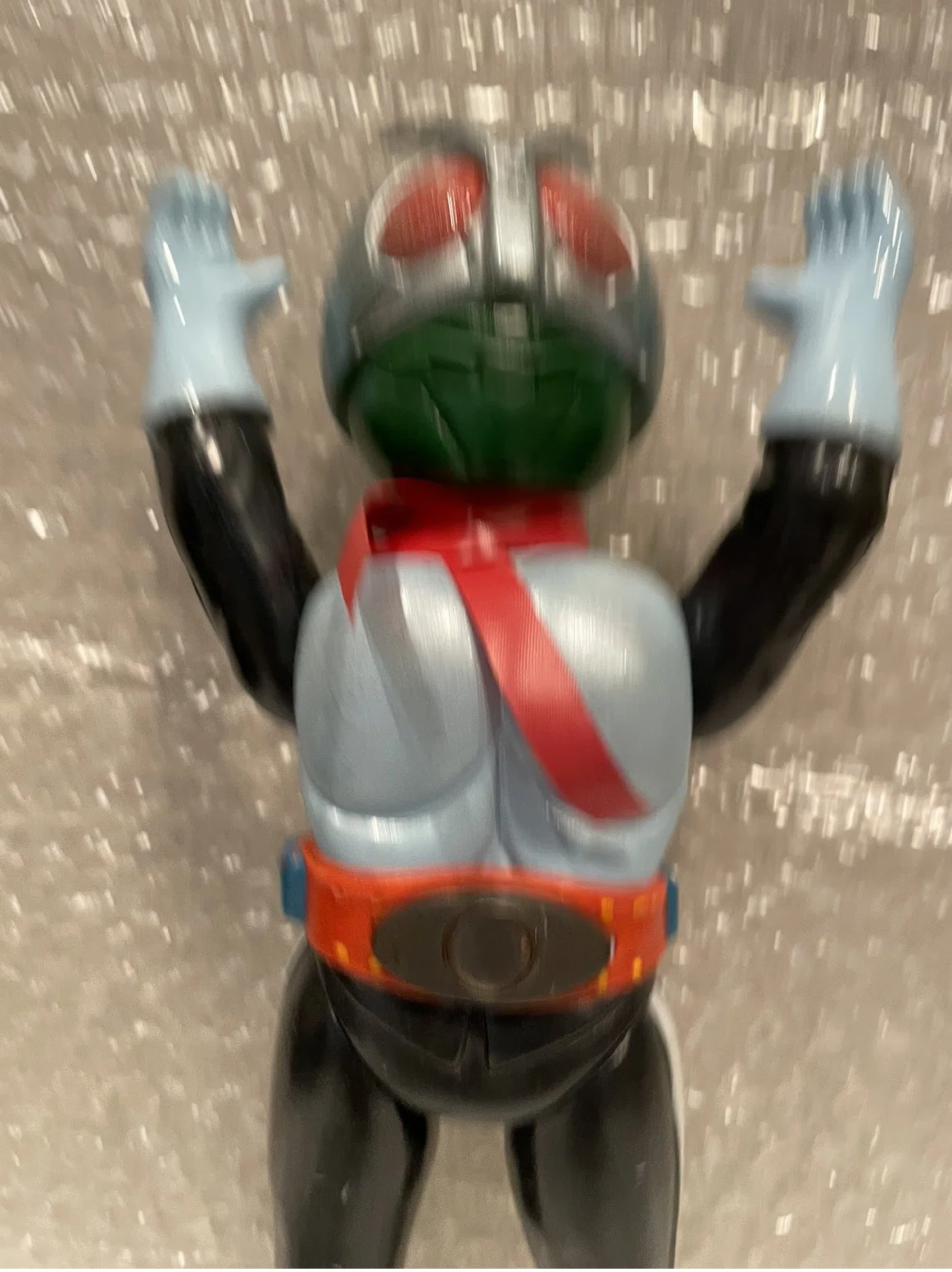 サボテグロン 仮面ライダー 怪人 ポピー 12cm 当時物 ミニソフビ