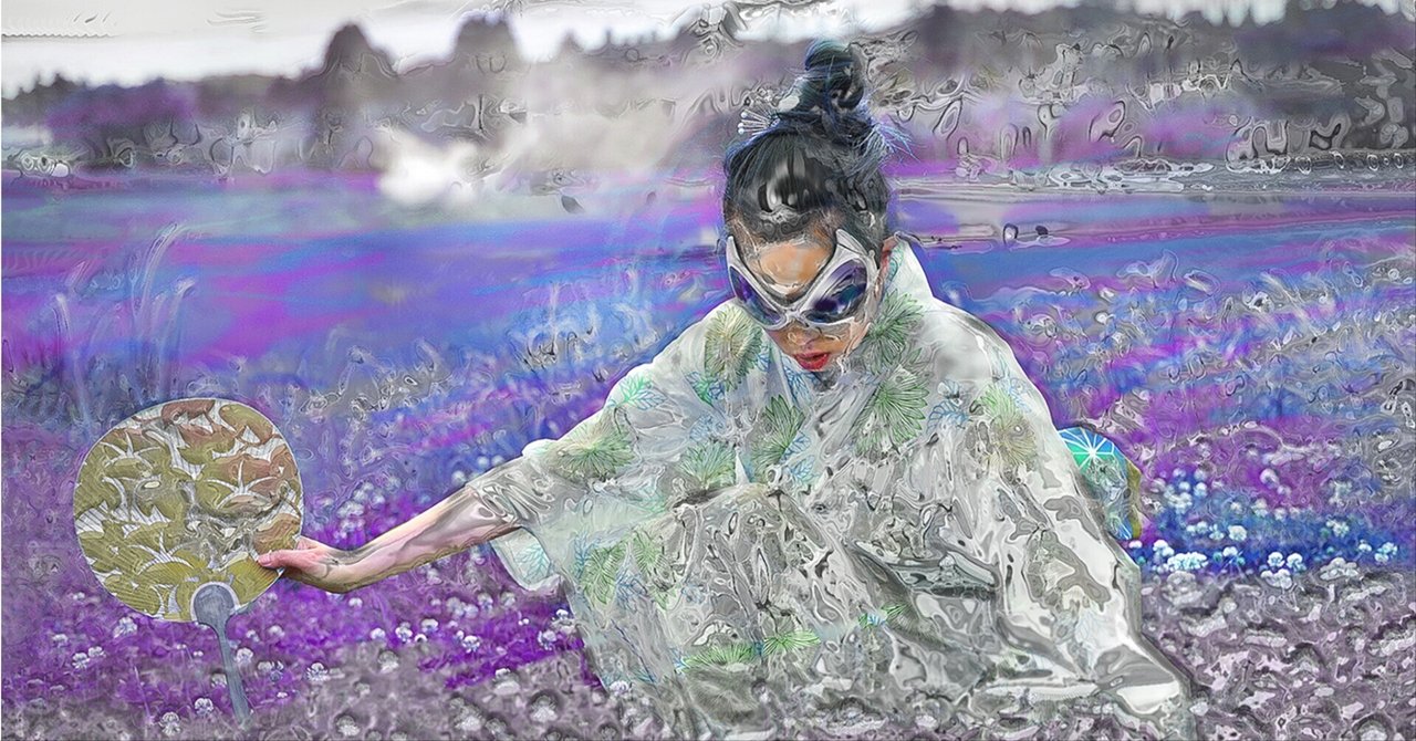 詳細不明 模写 アレクサンダー・アルキペンコ 扇を持つ女 II