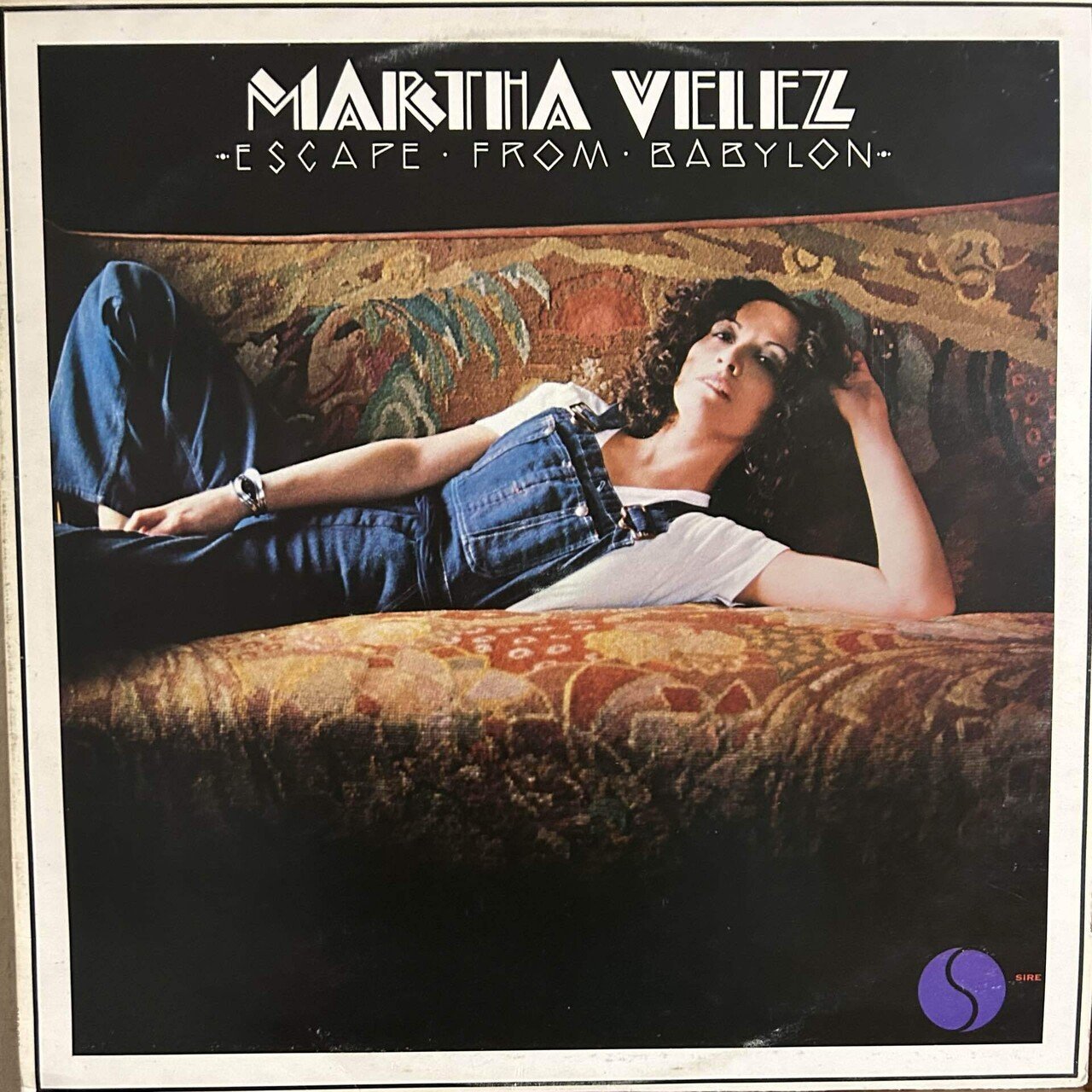 レアアルバムMartha Velezレコード　ジャンクとして Martha Velez / Fiends And Angels (UK Early Press London