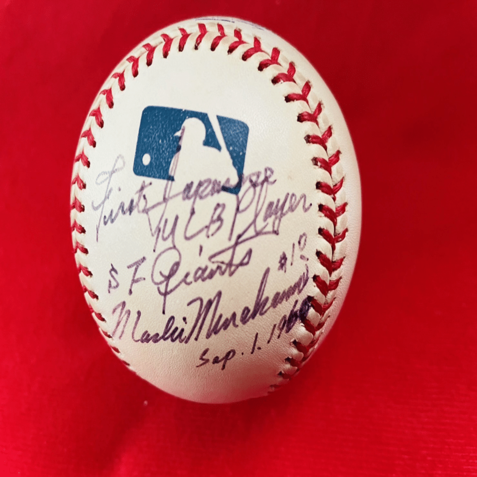 連載 イチロー部屋のイッピン74. 日本人初のメジャーリーガーのサイン