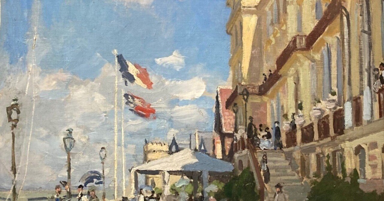 クロード・モネ、The Hotel des Roches Noires at クロード・モネ、The Hotel des Roches Noires at TrouvilleのHotel