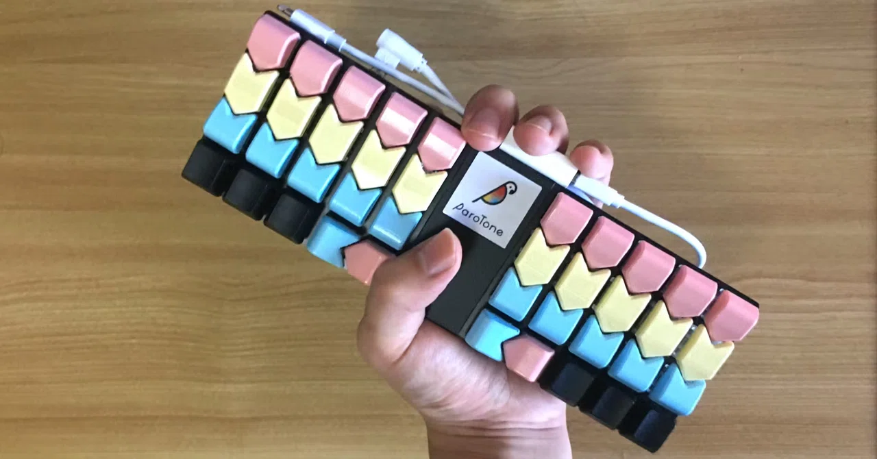 parotone パロトーン 挫折しないキーボード 美品 parotone パロトーン 挫折しないキーボード 美品
