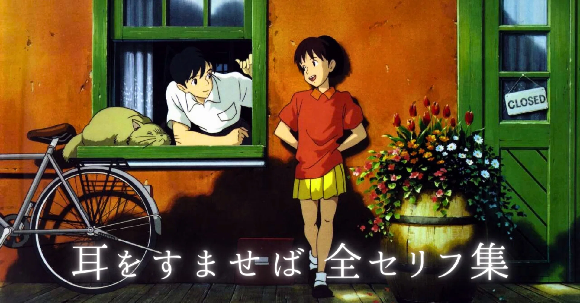耳をすませば 全セリフ集｜𝘕𝘰𝘣𝘶𝘺𝘶𝘬𝘪 𝘏𝘪𝘳𝘰𝘯𝘰 廣野ノブユキ