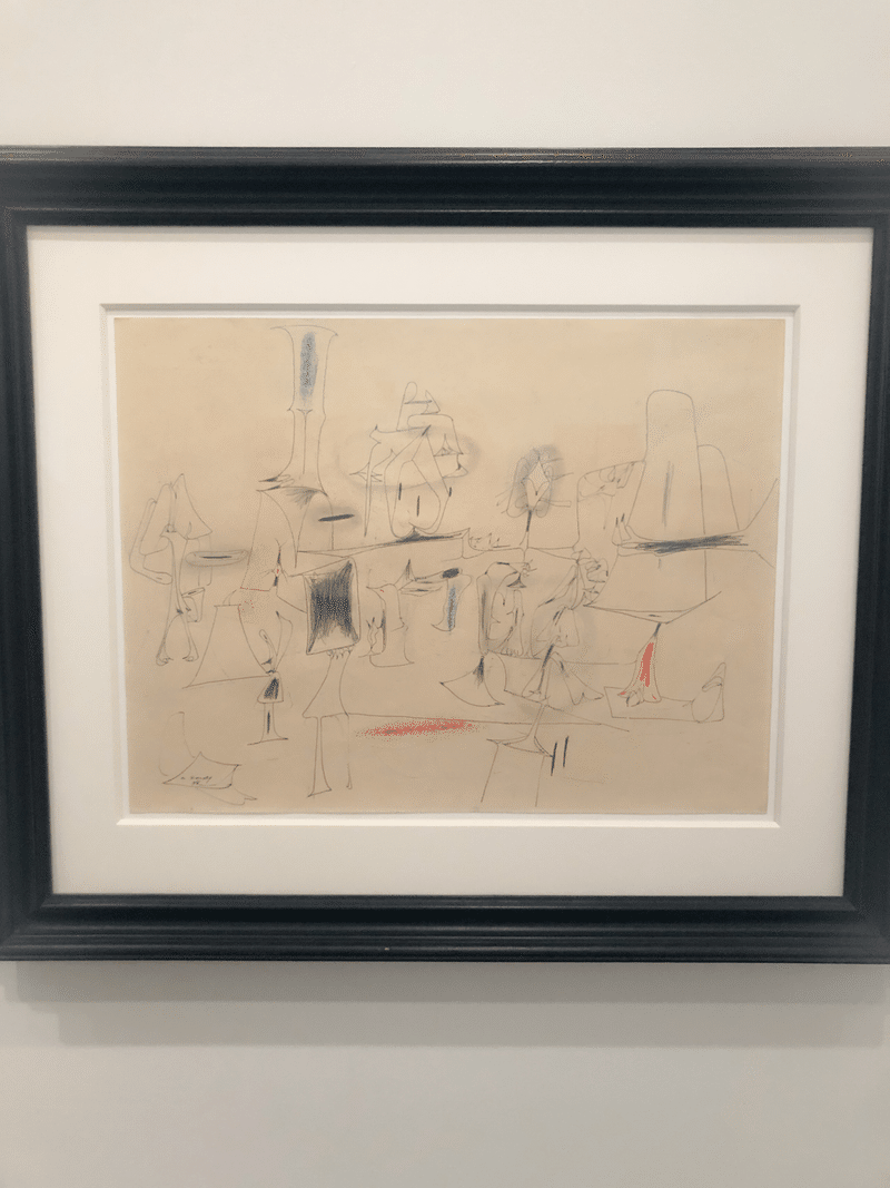 パステル ドローイング 無題 額装なし 【公式通販】