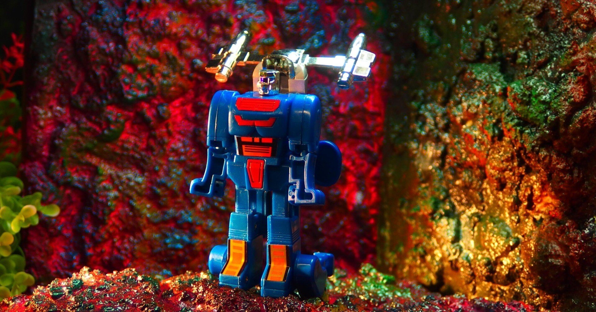 フックトイ][変形ロボ]ジオラマ玩具レビュー209 ワイルドキャット(動物