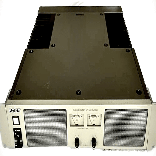 巨大なヒートシンクに惹かれたSONY AMS-3 モニタースピーカー付業務用