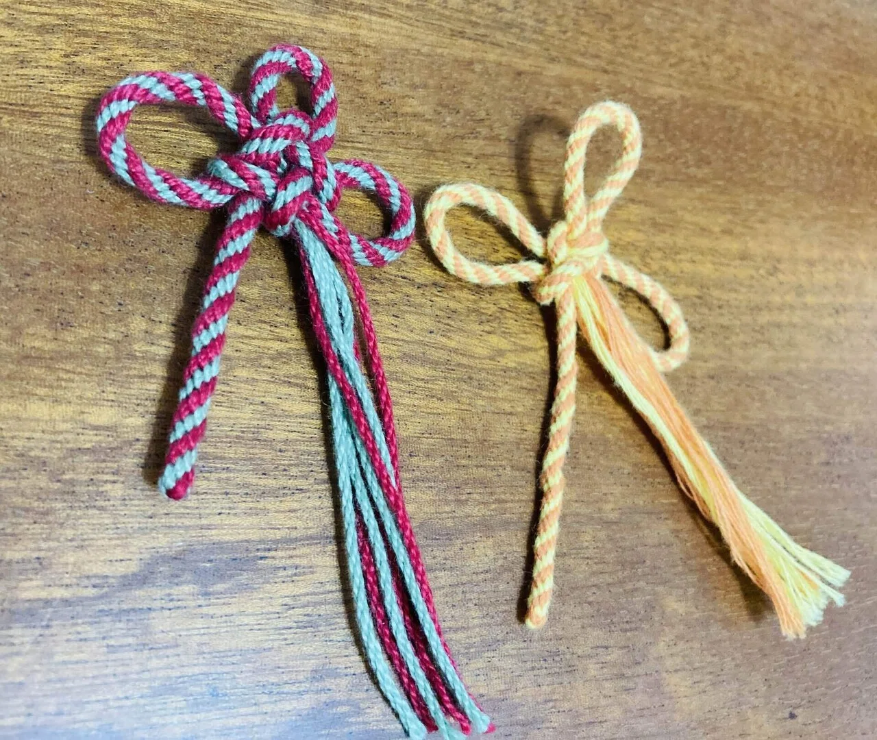 【hastumi0521】　叶結びキーホルダー＆真菰茅の輪飾り　７セット hastumi0521】 叶結びキーホルダー＆真菰茅の輪飾り 7セットの通販