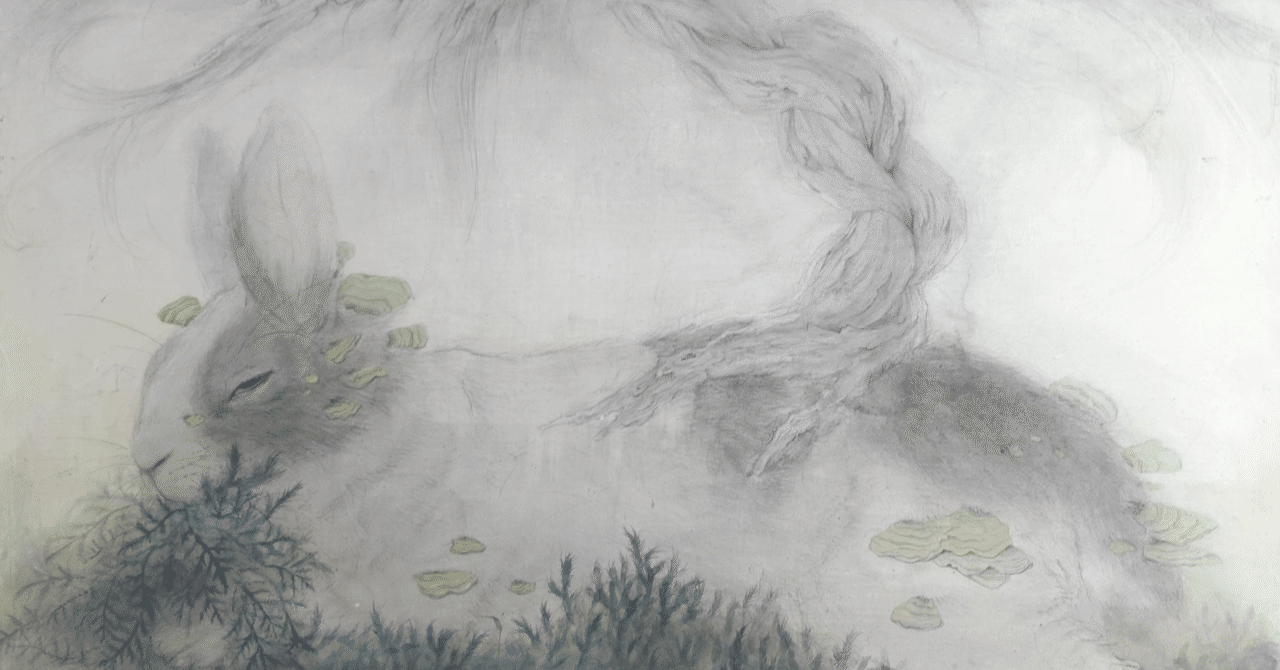 私の作品の核にいるうさぎの話1｜安松