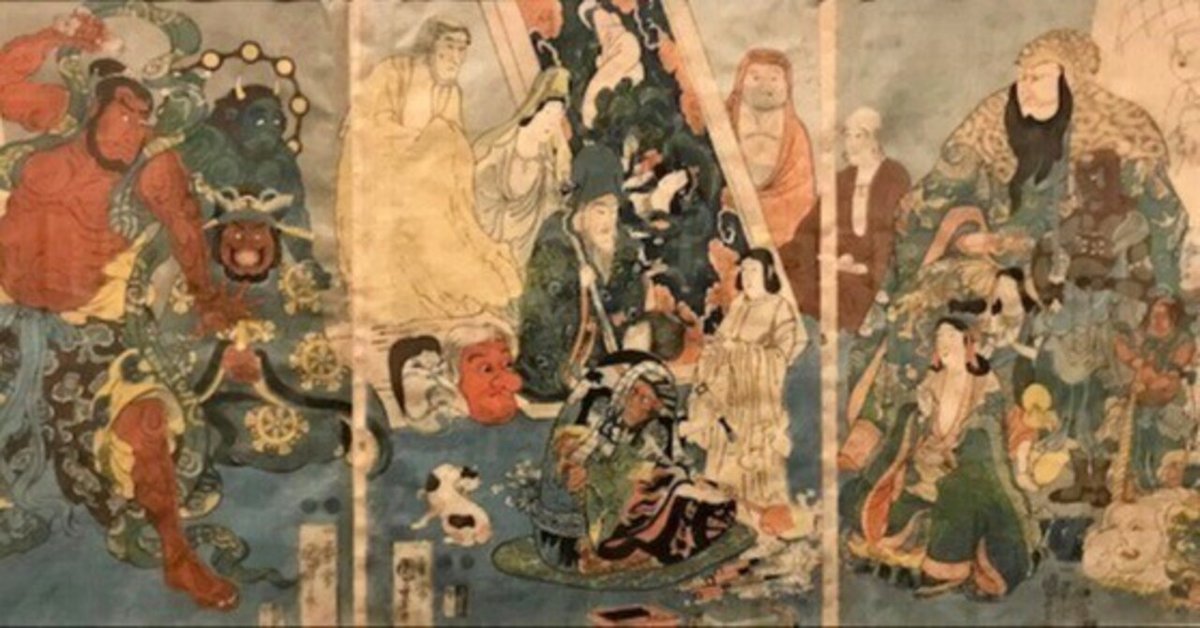 浮世絵、妙でんす十六利勘(我慢損者）国芳画 せわしなく