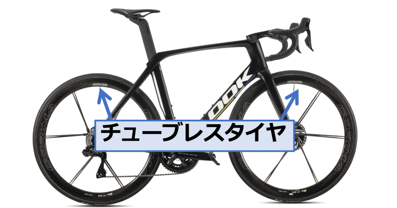 新品未使用】ロードバイク TTバイク の 新品ホイール に 新品タイヤ  