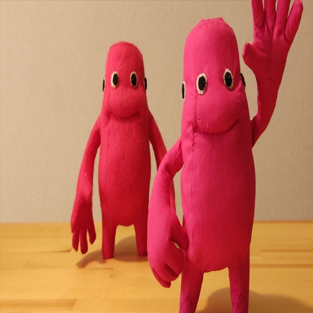 完成！『あぱとぅん』ぬいぐるみ試作第2トライアル 布バージョン