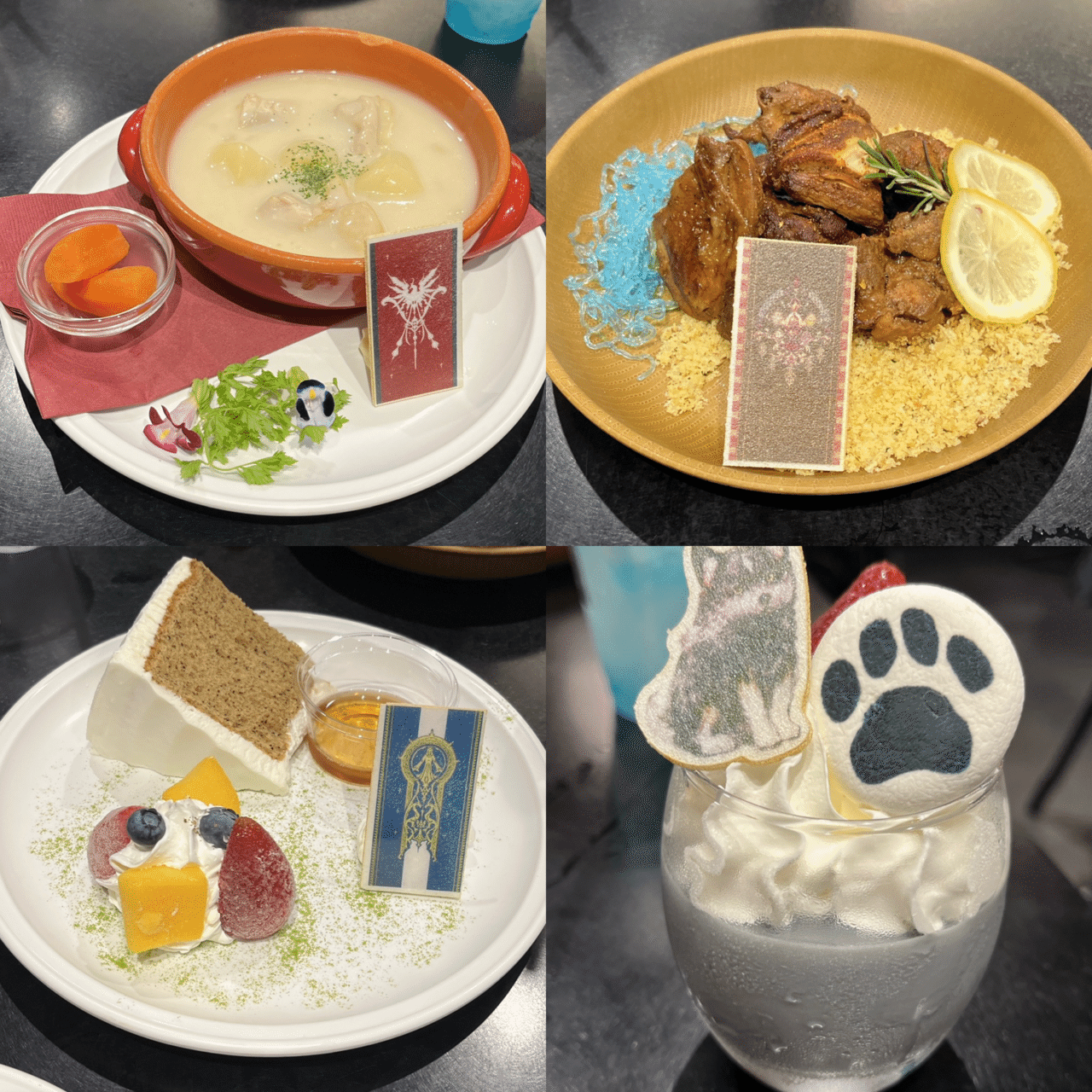FF16コラボのスクエニカフェに行って来ました😄｜milkcocoa