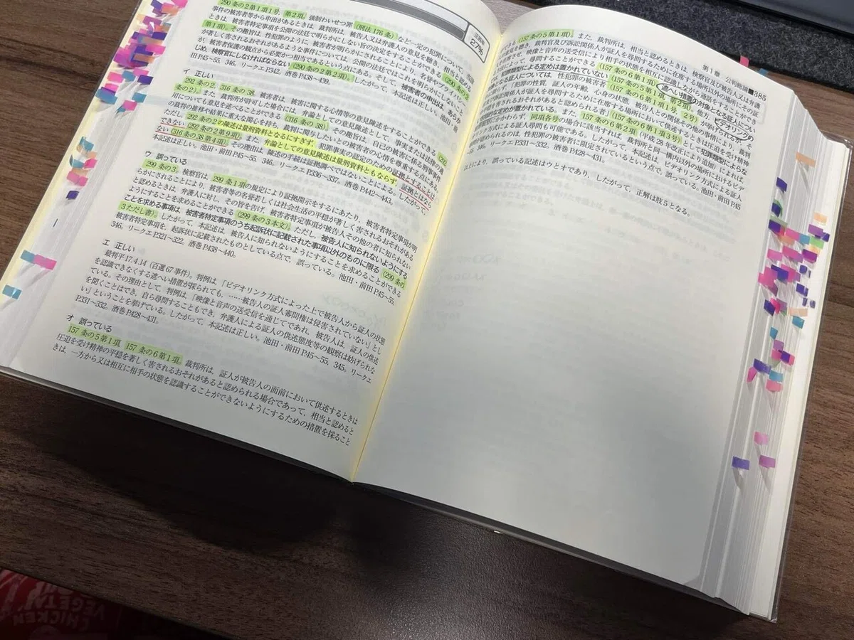 司法試験・予備試験】短答過去問集の比較（AG・短パフェ・LEC・Wセミ 