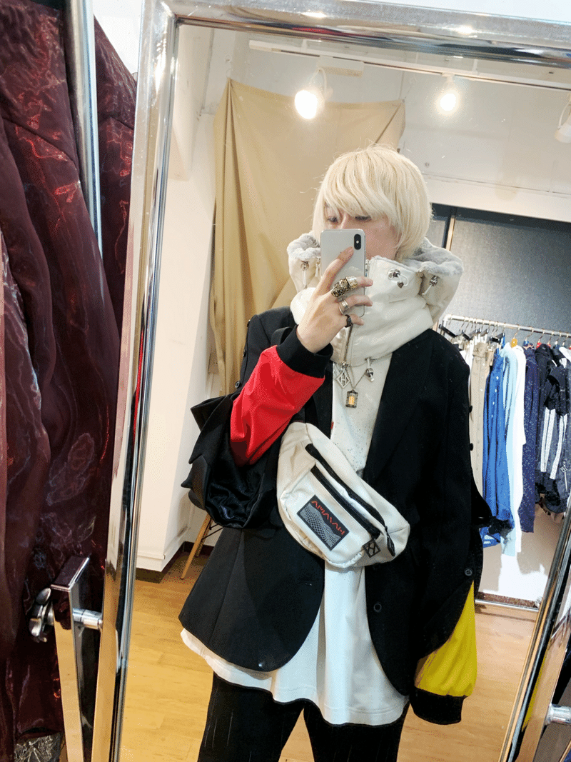 Hazama unknown stardust down neck warmer 【公式通販】