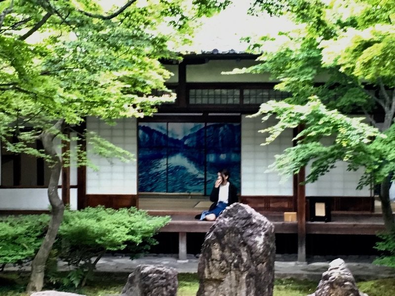 京都 建仁寺の襖絵アート Mariko Yanaka Note