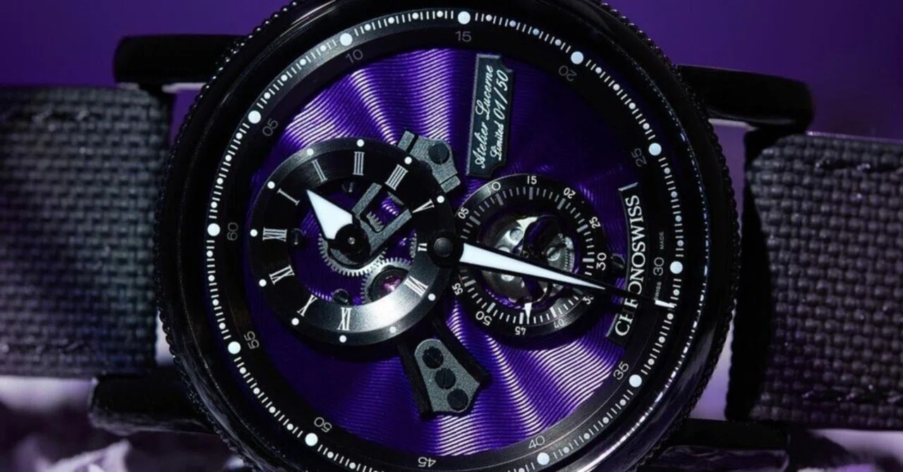 Flying Regulator Open Gear Purple Panther CH-8755.1-PUBK