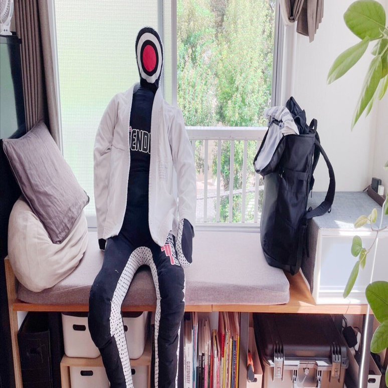 自宅練用にグラップリングダミーを導入｜Takehiro Funabashi