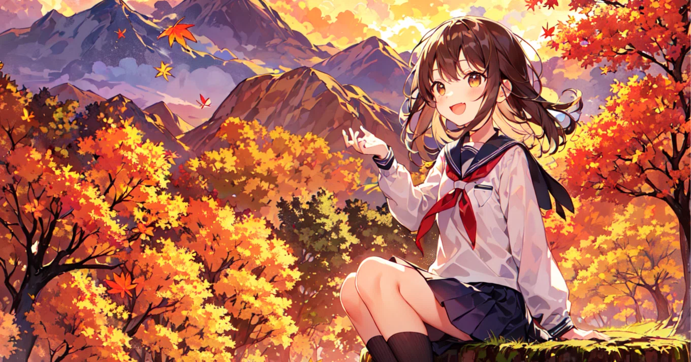 秋のイラストのアイデア｜おっほ