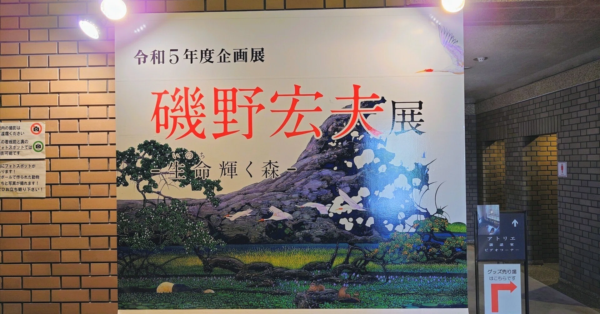 2023.08.18 磯野宏夫展 －生命(いのち)輝く森－｜SHAR