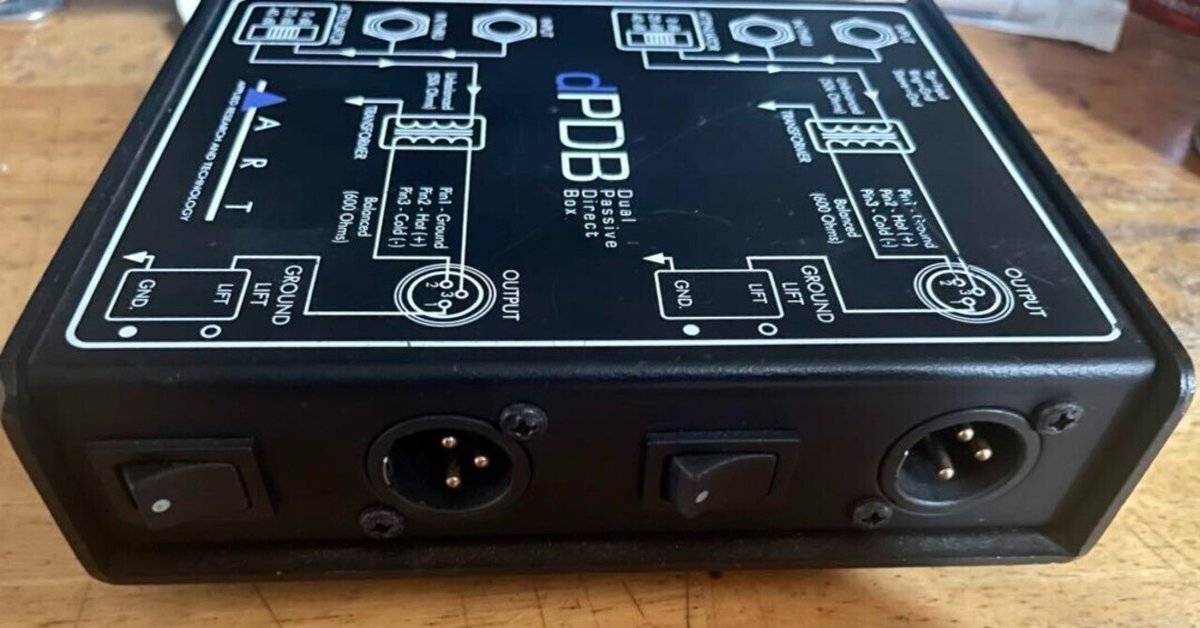 愛用のダイレクトボックス ART dPDB｜続・だからPA屋なんです