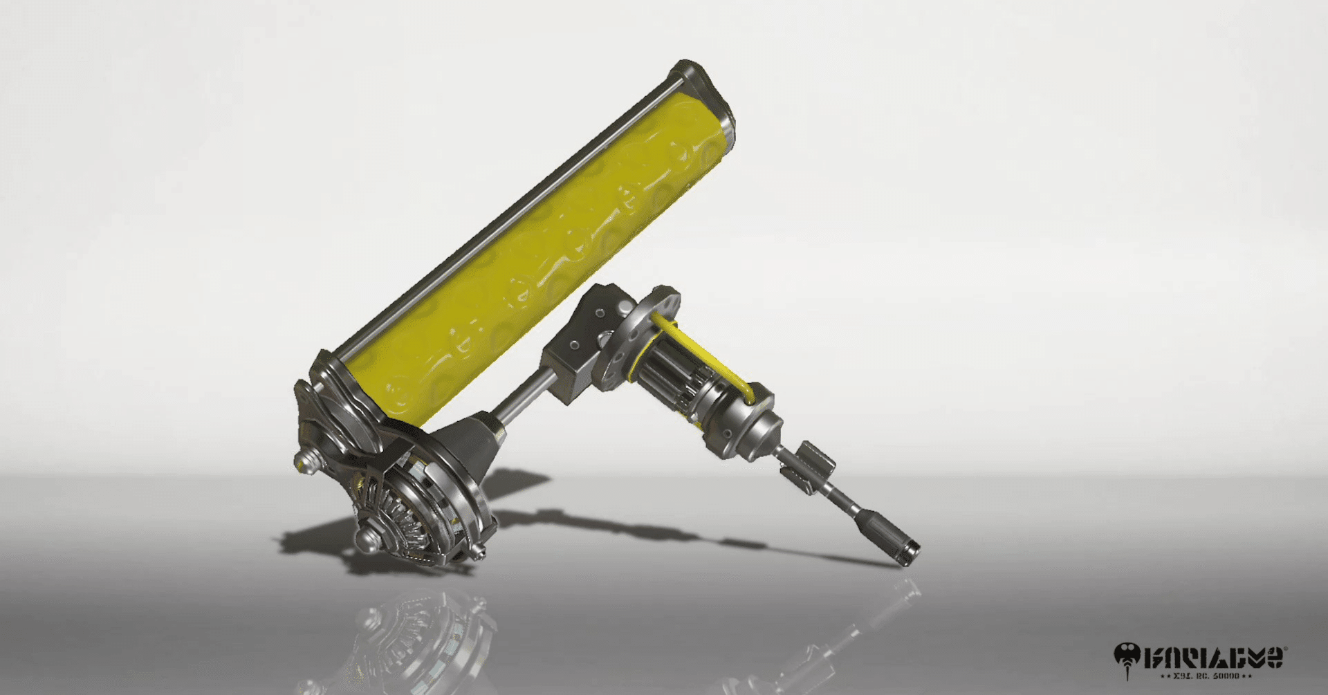 スプラトゥーン3　ダイナモローラークリーナー　4個セット スプラトゥーン3』ダイナモローラーをイメージしたクリーナーが