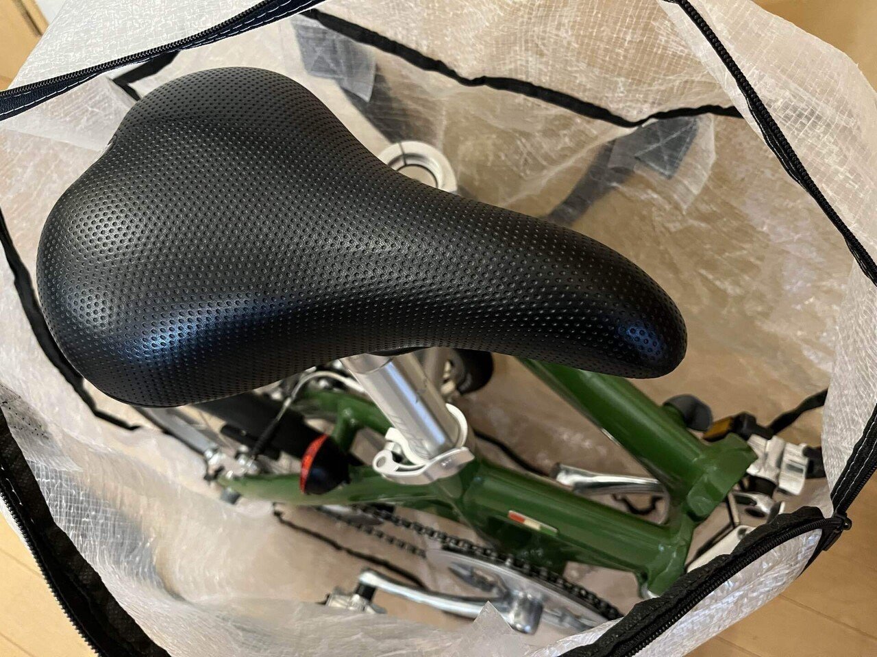 カワイイ大きさの自転車が便利だよ｜くりけ