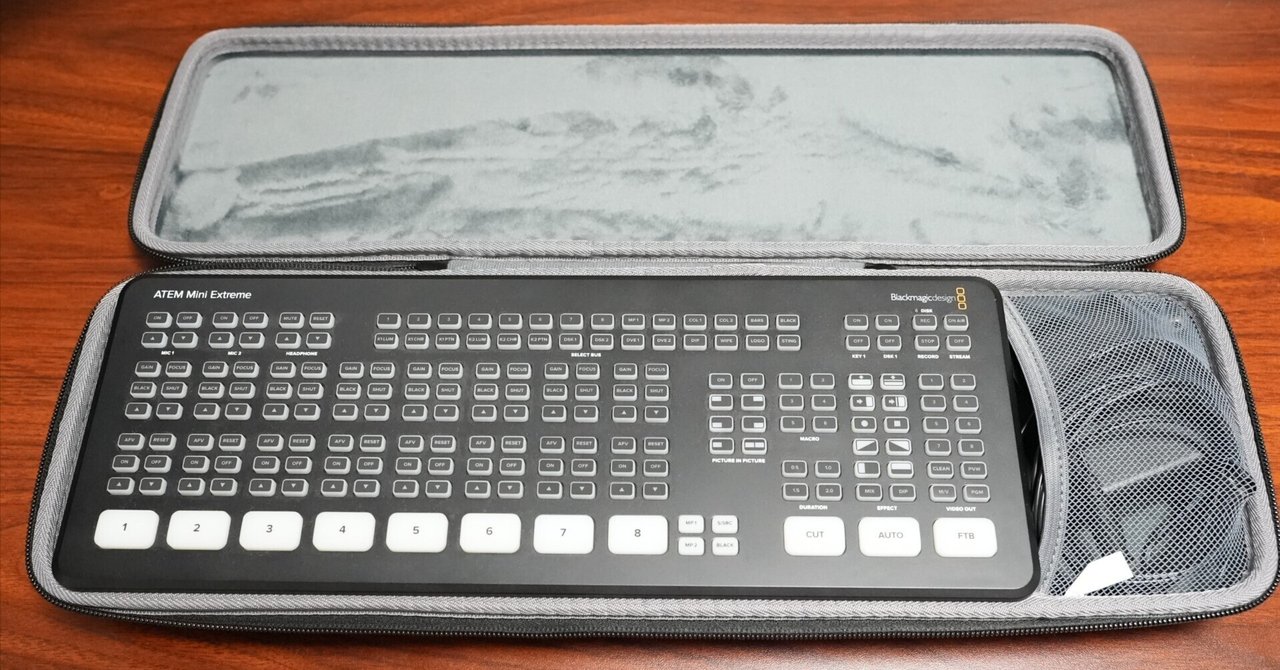 【新品未開封 国内正規品】ATEM Mini Extreme ISO＋専用ケース ATEM mini Extremeにぴったりのケース｜松井 隆幸@ライブ配信が好きな人