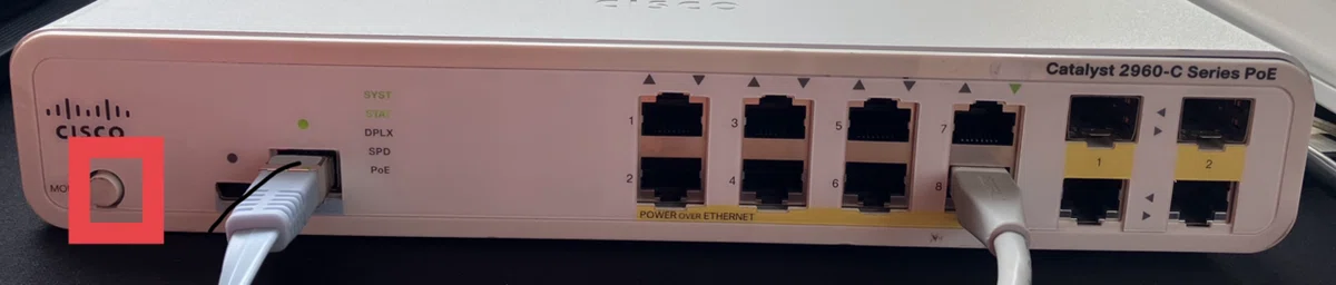 cisco 2960-C 初期化方法メモ｜かみちょう