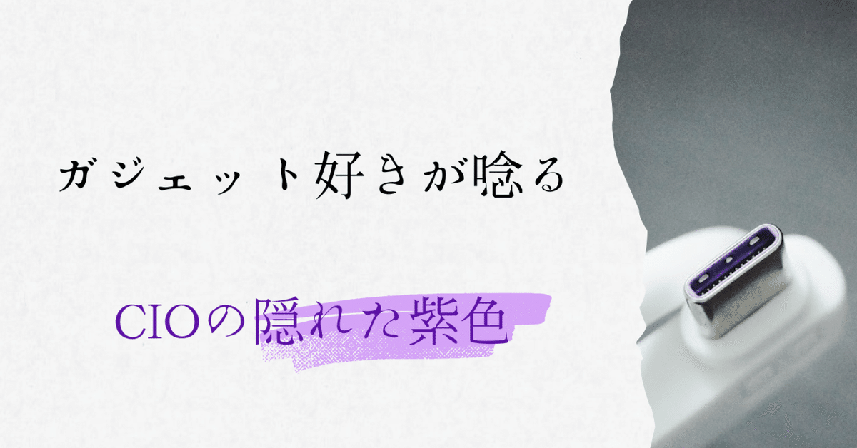 【匿名配送】 CIO パープル 充電 ケーブル ガジェット 非売品 ポーチ付 2023年3月 Amazon『新生活セール』を開催！人気のGaN充電器・高
