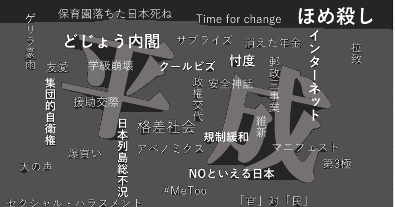 流行語と振り返る平成 Npo法人 Mielka Note 流行語と振り返る平成 Npo法人 Mielka Note