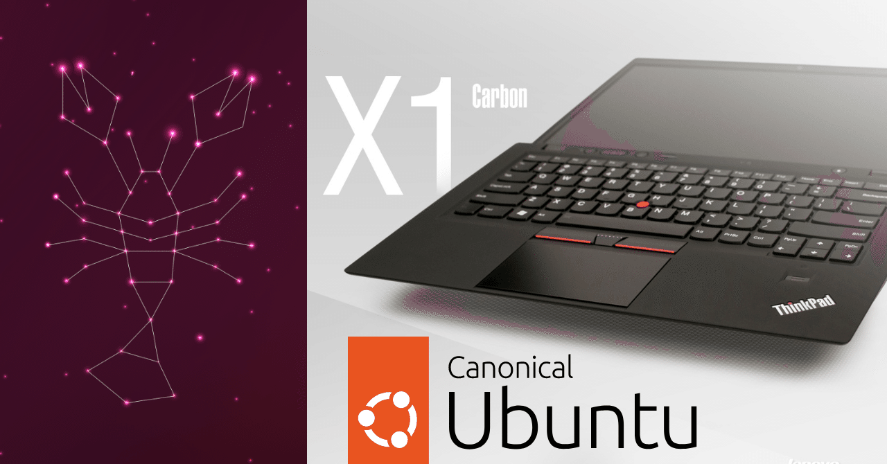 古い ThinkPad X1 Carbon （1st Gen 2012年8月）に Ubuntu 23.04を入れ