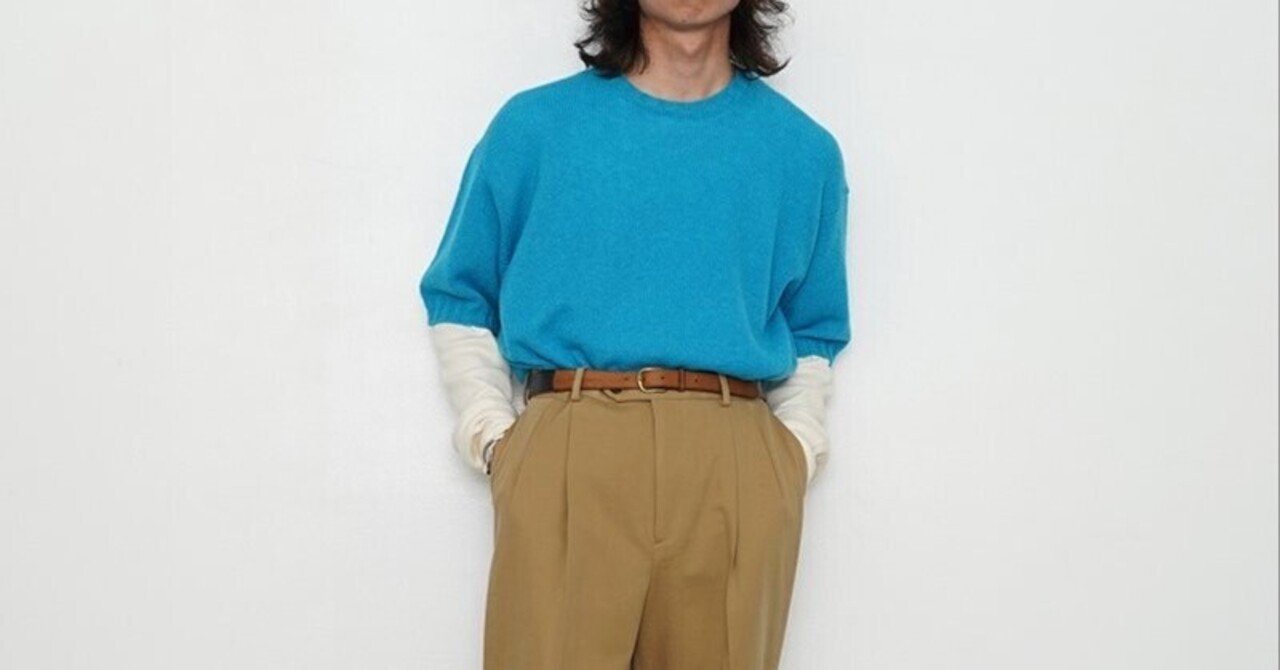 涼しくなった時から大活躍の半袖ニット！この生地感は今季一推しです