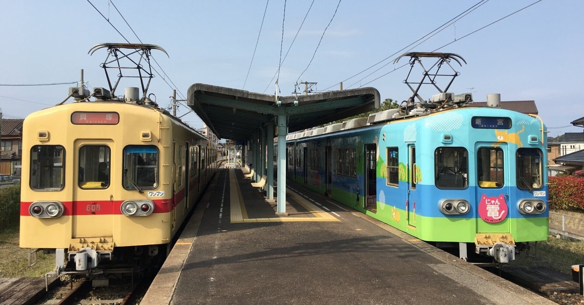 2019年3月 西鉄貝塚線に乗車｜なべ鉄郎