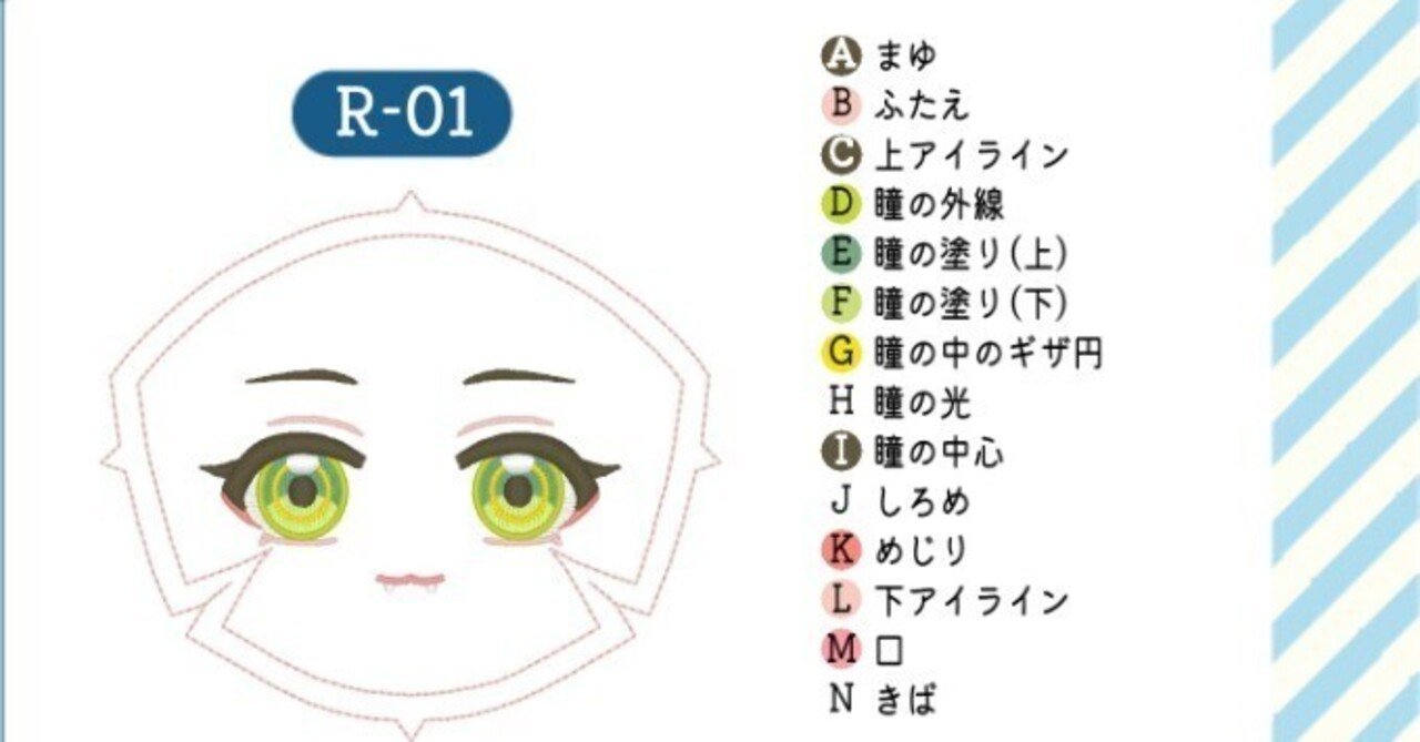 R-01~03】ぬいのお顔刺繍アレンジ例|コネコトリコ R-01~03】ぬいのお顔刺繍アレンジ例|コネコトリコ