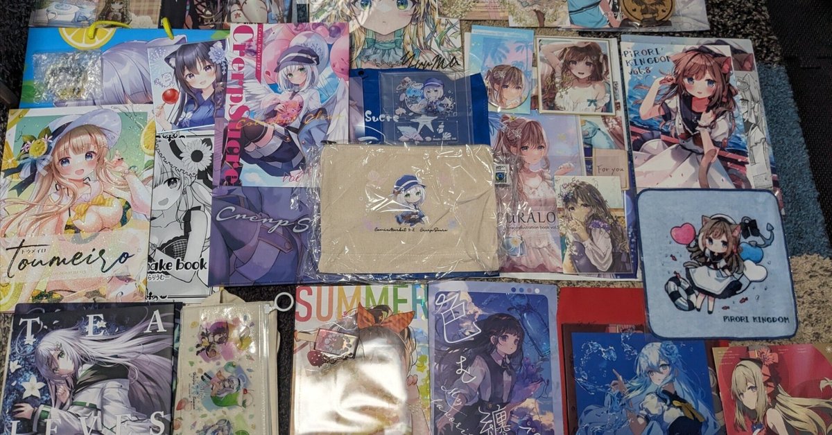 C102】コミケ 購入品の紹介と感想 #1｜sumineko