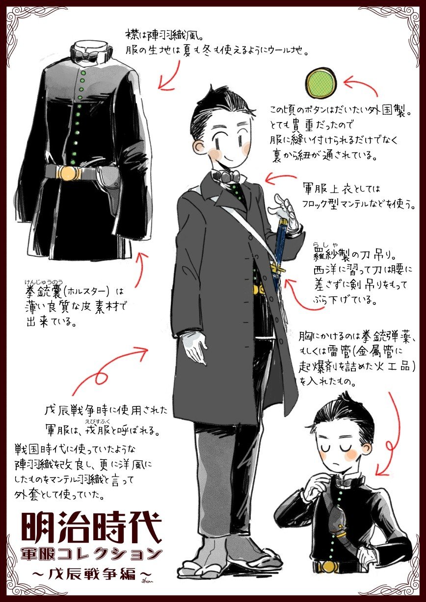 明治時代軍服コレクション～戊辰戦争編～｜shou太郎