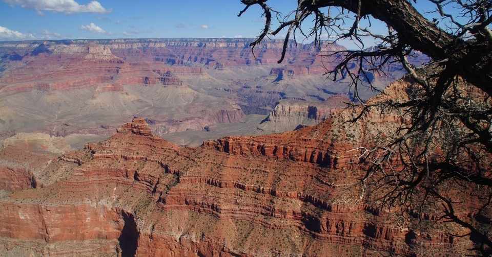 アメリカで出会った100の光景 No 5 大自然の絶景 グランドキャニオン サウスリム の広さと深さ シカノミエ Note