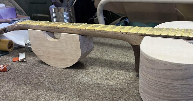 【工具DIY】ギターネックレストの製作②(アコギ用・詳細解説と図面付)