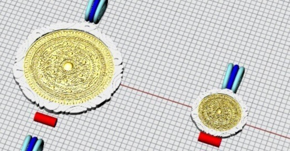卑弥呼の魔鏡が【純金】で蘇る。純金の三角縁神獣鏡プロジェクト