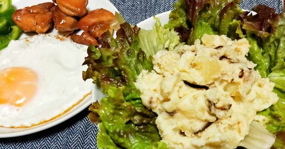 3日連続で作ってみた 塩昆布とクリームチーズのポテトサラダ Natsuko Note