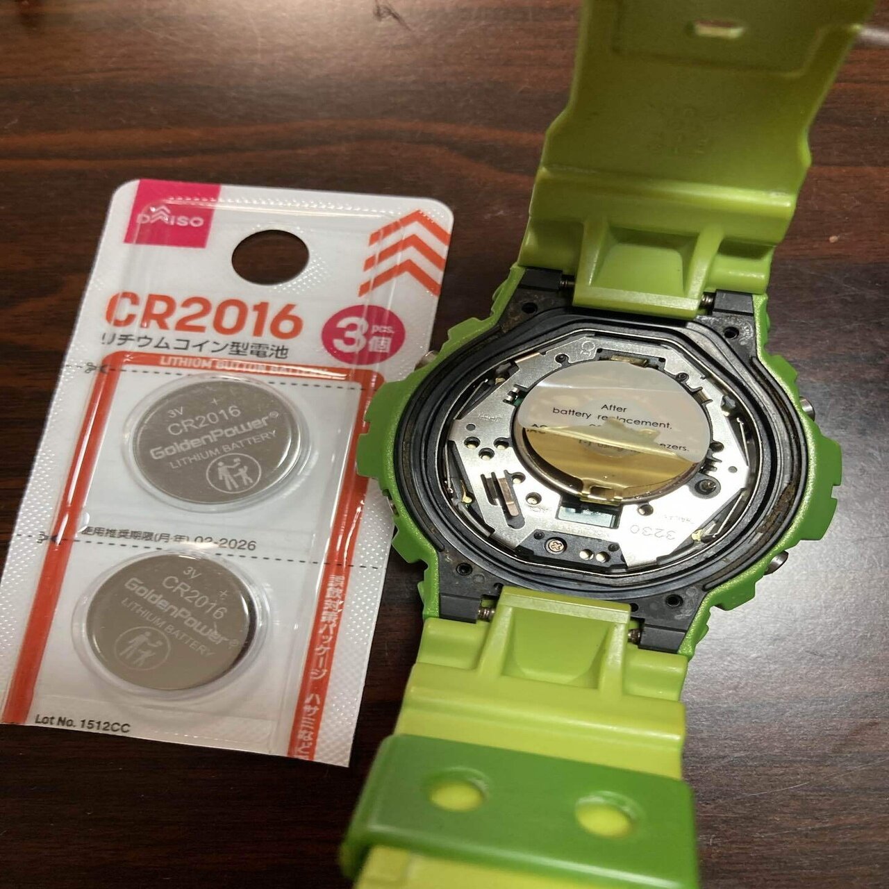 888様専用 CASIO G-SHOCK 電池切れ 後は、ACとプラスをショートさせ