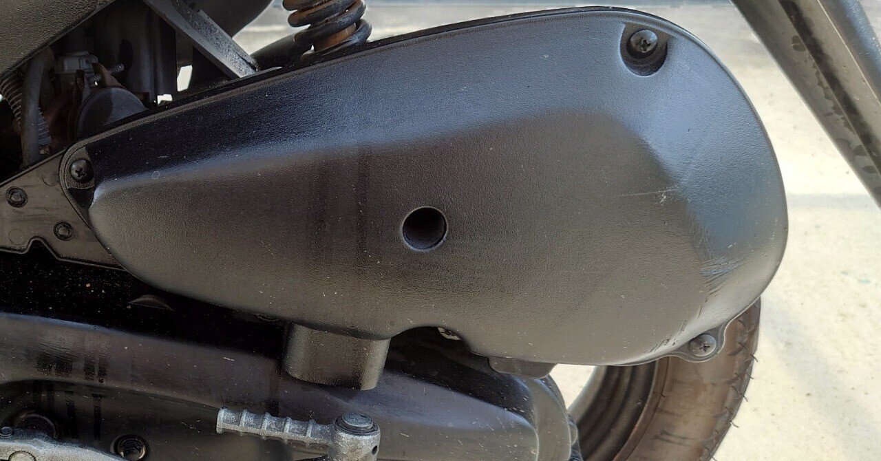 レッツ2 CA1PA 整備記録 part.1 エアクリ交換｜みかん