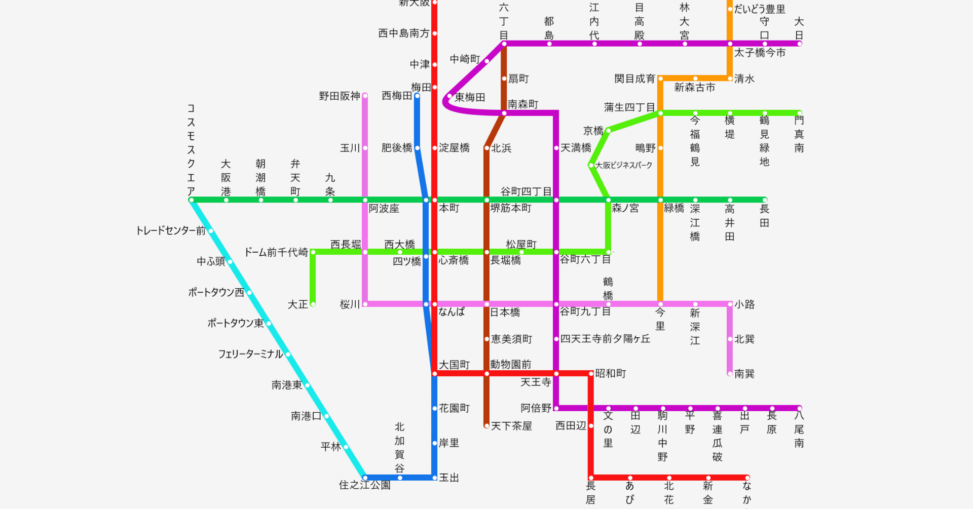 大阪メトロで梅田が最も遠い駅はどこか？｜再受験歯学部生ラメポタ