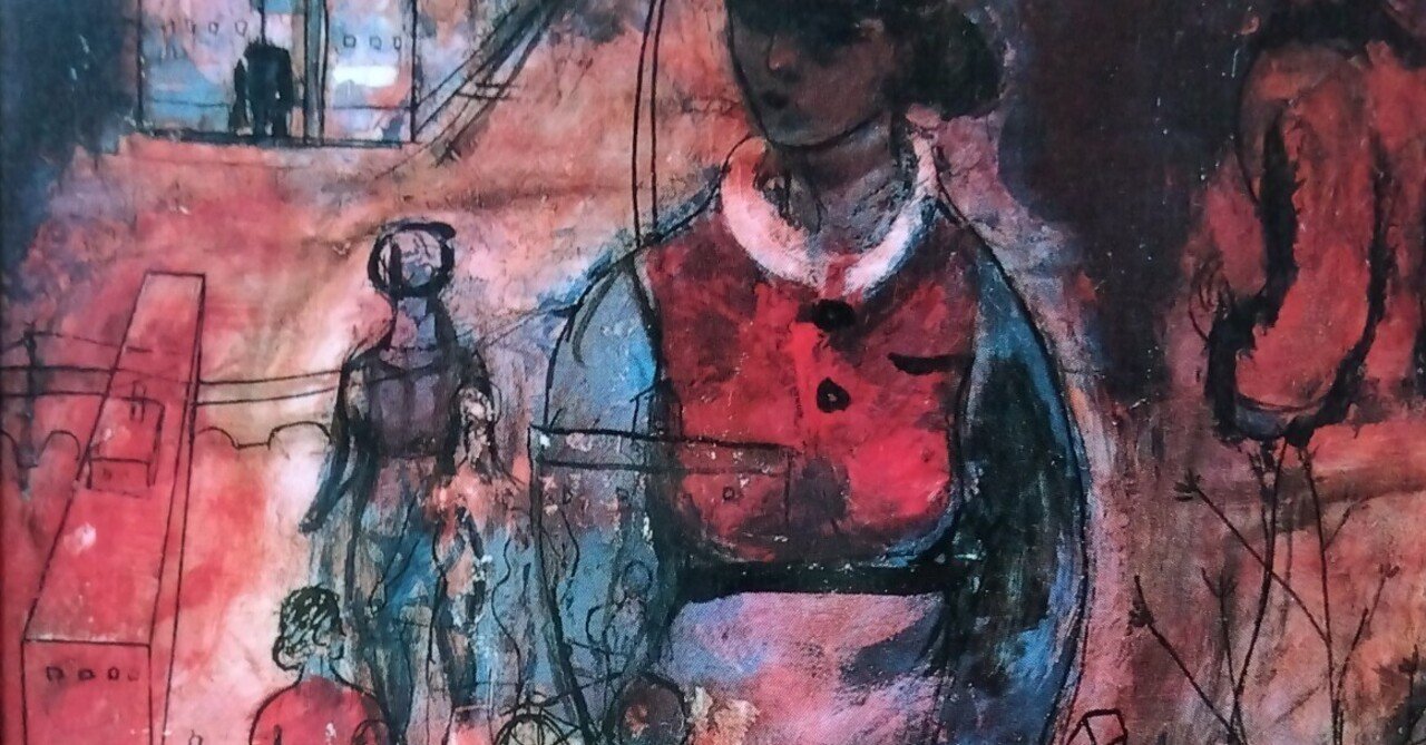 リトグラフ版画　松本竣介「黒い花」 リトグラフ版画 松本竣介「黒い花」