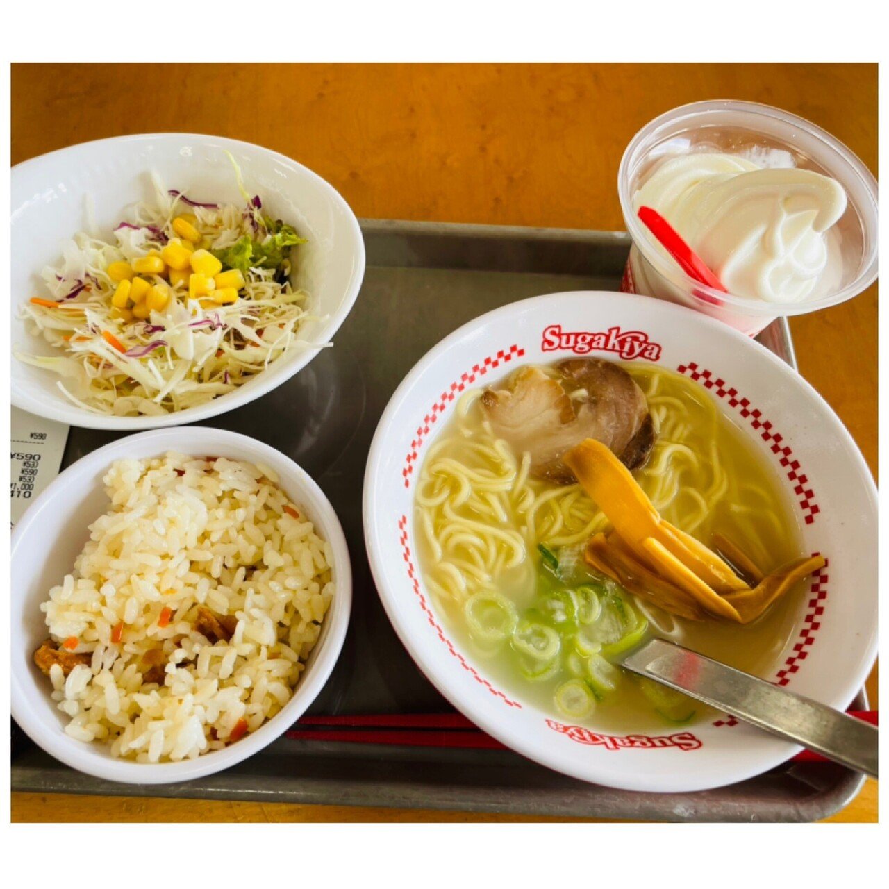 スガキヤ　ミニセット スガキヤ ミニセット