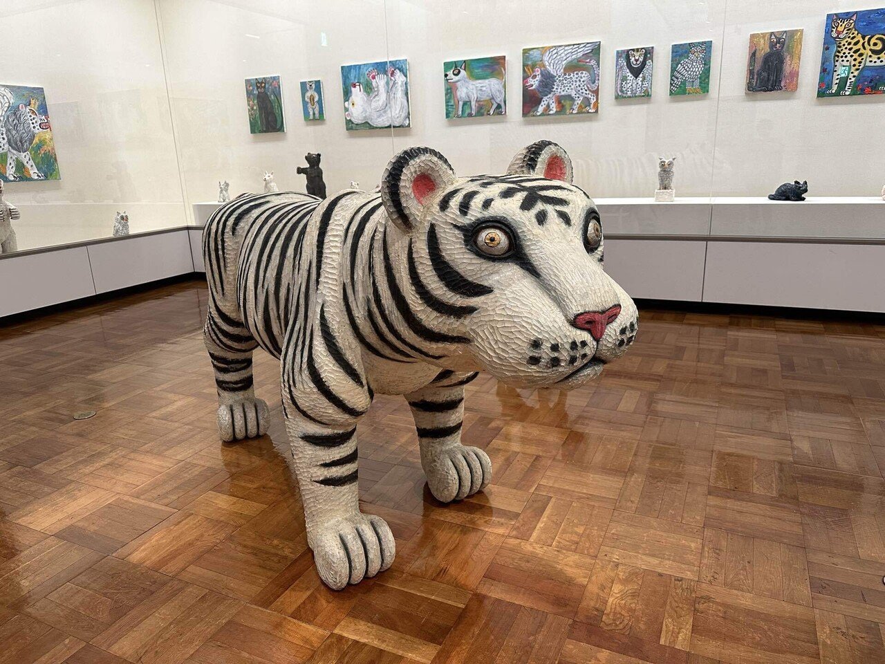 千葉市美術館で「三沢厚彦 ANIMALS／Multi-dimensions」展を見