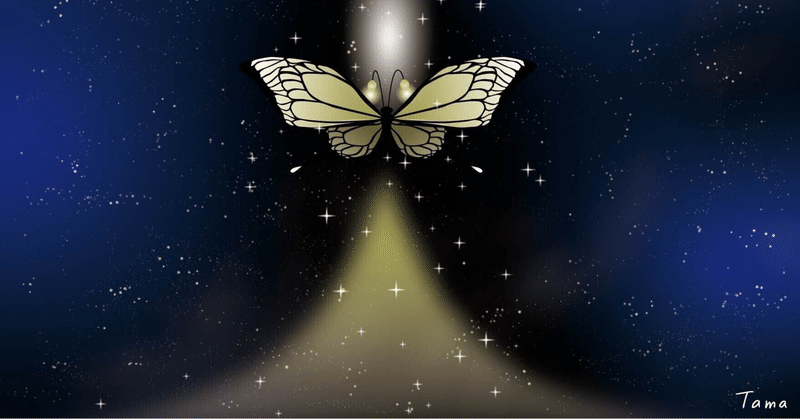 星を産んだ蝶〔自由詩〕