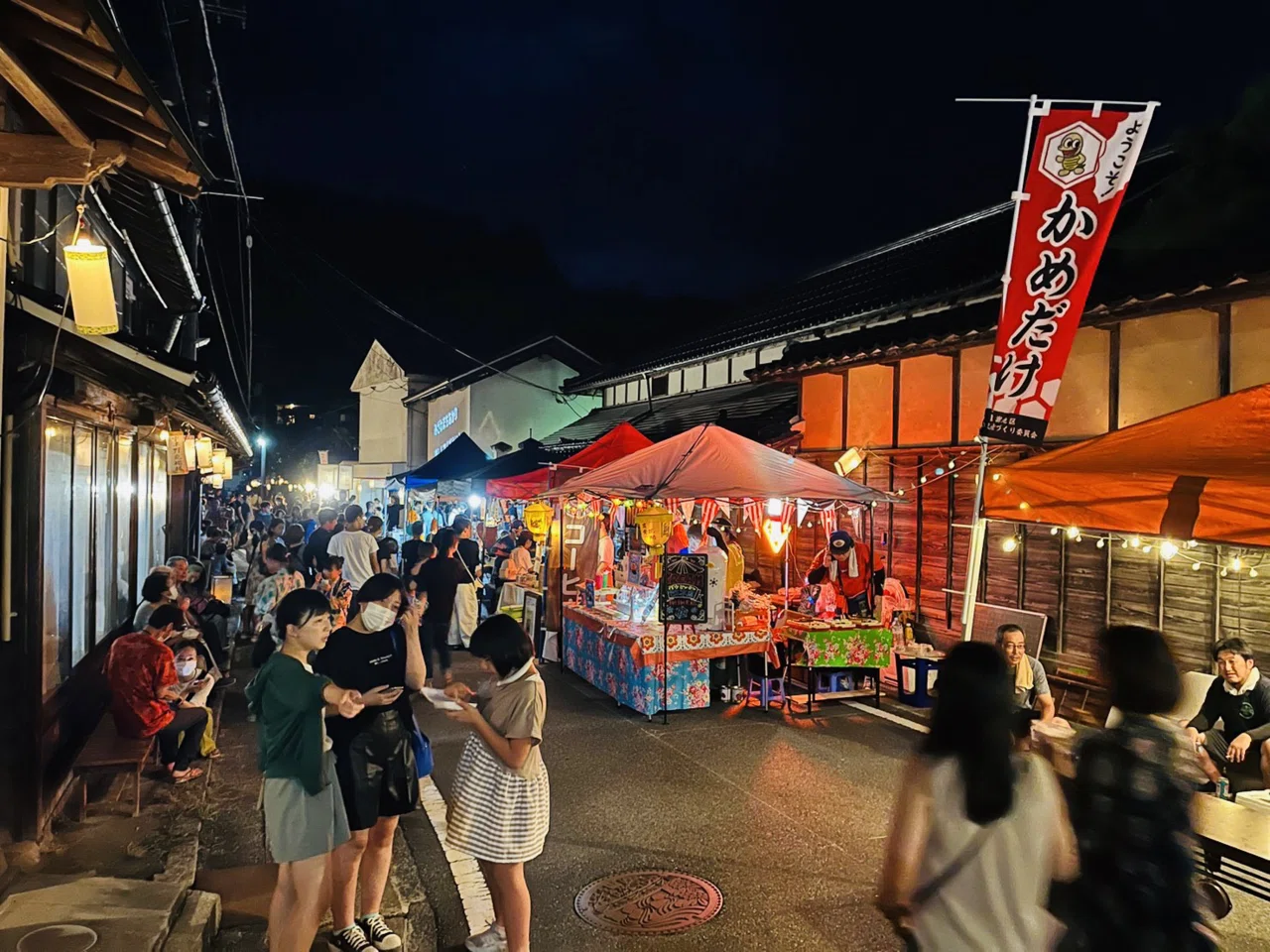 お祭りで100食完売。初めてのたこ焼き屋台〜みざわまちあかり〜｜石亀